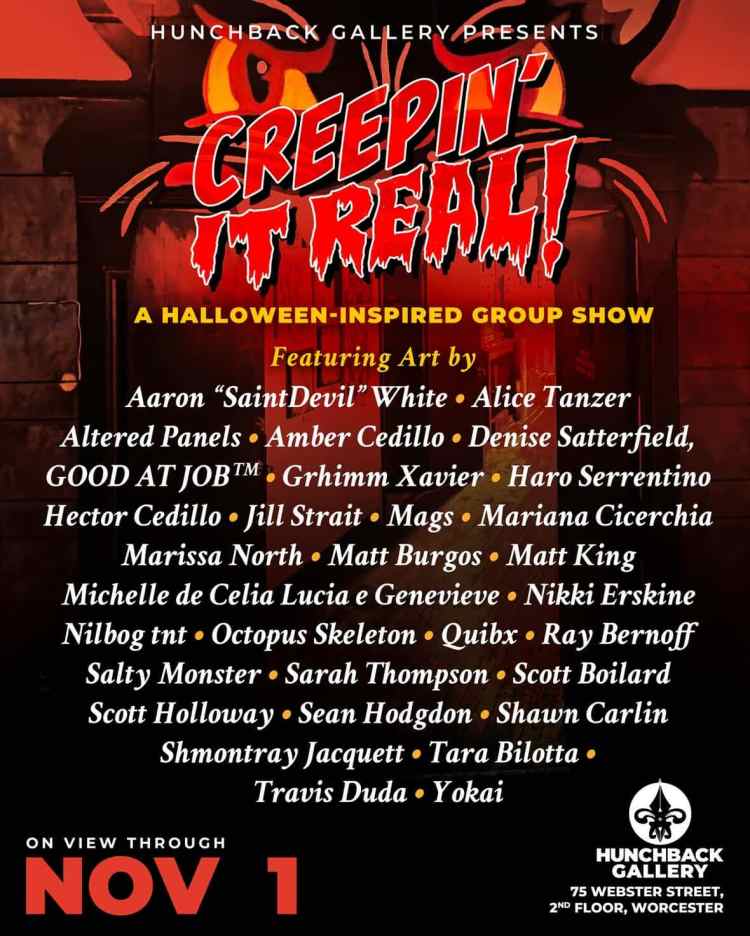 Creepin' It Real @ Hunchback Gallery